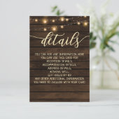 バ素朴ンウッドストリングラ結婚イト詳細 エンクロージャーカード (スタンド正面)