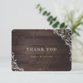 バ素朴ンウッドボホフローラカントリー感謝していユー サンキューカード (スタンド正面)