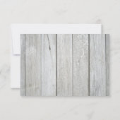 バ素朴ンウッドメイソンジャイルフラワーズRSVP 出欠カード (裏面)