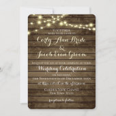 バ素朴ンウッドライト 招待状 (正面)