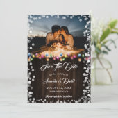 バ素朴ンウッドレースライツホリデー結婚の写真 セーブザデート (スタンド正面)