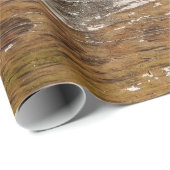 バ素朴ンウッドヴィンテージファームハウス ラッピングペーパー (ロールコーナー)