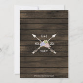 バ素朴ンウッド多肉質〔雄ジカの〕枝角保存日 案内状 (裏面)