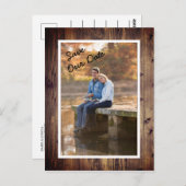 バ素朴ンウッド救写真結婚ズ ポストカード (正面/裏面)