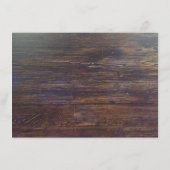 バ素朴ンウッド結婚の詳細 – 情報 エンクロージャーカード (裏面)