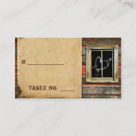 バ素朴ンウッド結婚ズ座席表 プレイスカード