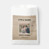 バ素朴ンウッド結婚写真の愛感謝してい フェイバーバッグ (正面)