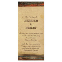 バ素朴ンウッド結婚式 プログラム