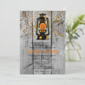 バ素朴ンウッド&ランタン50th誕生日パーティー 招待状 (スタンド正面)