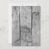 バ素朴ンウッド&ランタン50th誕生日パーティー 招待状 (裏面)