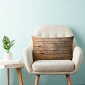 バ素朴ンウッド ランバークッション (椅子)