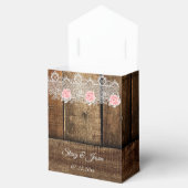 バ素朴ンウッド&レース結婚ズ フェイバーボックス (オープン)