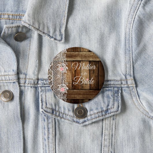 バ素朴ンウッド&レ結婚ースの母親 缶バッジ (インサイチュ)