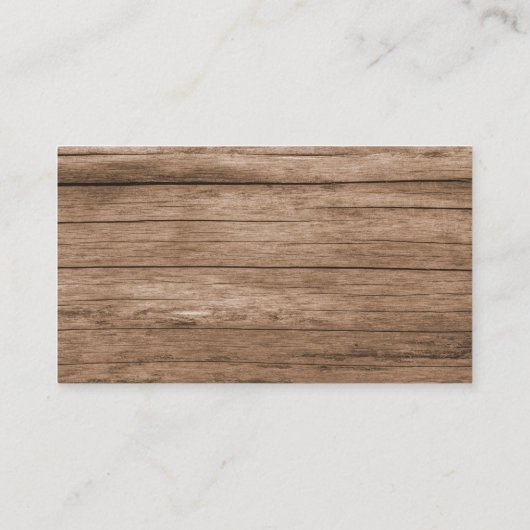 バ素朴ンウッド 名刺 (裏面)