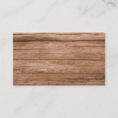 バ素朴ンウッド 名刺 (正面)