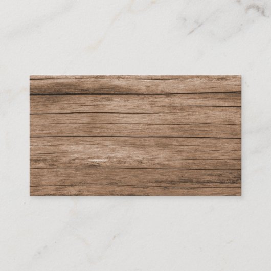 バ素朴ンウッド 名刺 (正面)