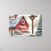 バ素朴ンキャンバIはまだ信じ驚くべきグラフ キャンバスプリント (正面)