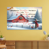 バ素朴ンキャンバIはまだ信じ驚くべきグラフ キャンバスプリント (インサイチュ (リビング))