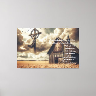 バ素朴ンキャンバIはまだ信じ驚くべきグラフ キャンバスプリント