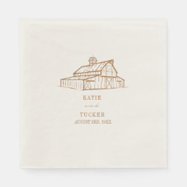 バ素朴ンゴルデンロ結婚ッド スタンダードランチョンナプキン