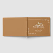 バ素朴ンゴールデロッ結婚ドファームズゲストブック ゲストブック (全面)