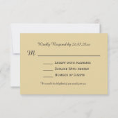 バ素朴ンゴールデンモーメントエンドレス愛結婚ズ 出欠カード (裏面)