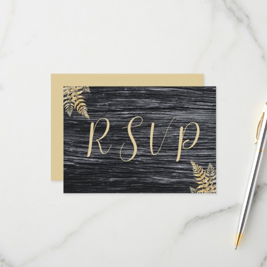 バ素朴ンゴールデンモーメントエンドレス愛結婚ズ 出欠カード (正面/裏面インサイチュ)