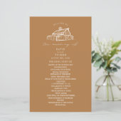 バ素朴ンゴールデンロッドファーム結婚式 プログラム (スタンド正面)