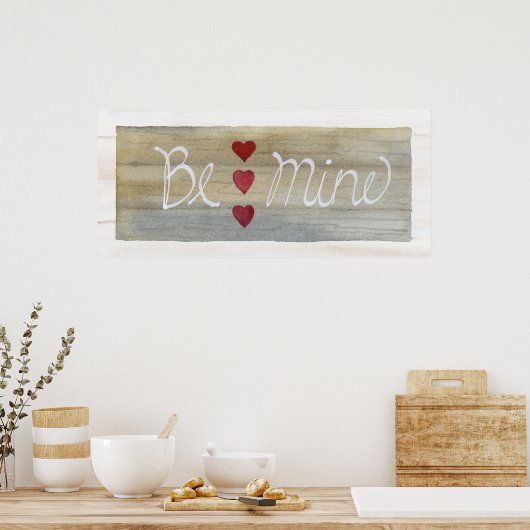 バ素朴ンタイン ポスター (キッチン)