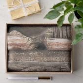 バ素朴ンドウッドの馬蹄形 薄葉紙 (ギフト)