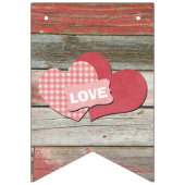 バ素朴ンハート我々が得ヒッ結婚チ バンティングフラッグ (第1の旗)