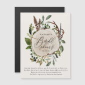 バ素朴ンファームハウス植物ブライダルシャワー (正面/裏面)