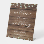 バ素朴ンボード金ゴールドファンシーフォント書道 台座サイン (正面)