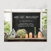 バ素朴ンポッティング小屋引っ越しました ポストカード (正面)