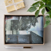 バ素朴ンヴィンテージトラクタートラックファーム 薄葉紙 (ギフト)