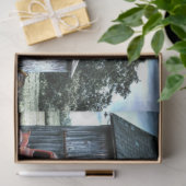 バ素朴ンヴィンテージトラクタートラックファーム 薄葉紙 (ギフト)