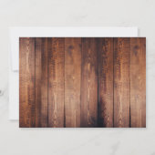 バ素朴ン木水カラー葉モノグラム写真 セーブザデート (裏面)