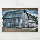 バ素朴ン フードラベル (シングルラベル)