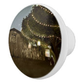 バ素朴ン&夕べライトメイソンジャースカントリー セラミックノブ (右)