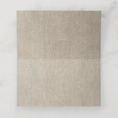 バ素朴ーラップ·アンド·レ結婚ース座席表 プレイスカード (内部開封)