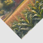 バ素朴ーンとコーンのフィールド水の色のデコページ 薄葉紙 (詳細)