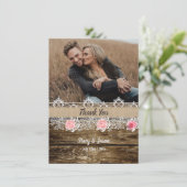 バ素朴ーンウッド&レ結婚ース サンキューカード (スタンド正面)