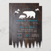 バ素朴ー結婚ベ 招待状 (正面/裏面)