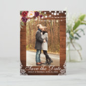 バ素朴結婚ルグンディフローラレース日付を保存 セーブザデート (スタンド正面)