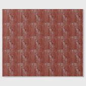 バ素朴絵を描ンウッド ラッピングペーパー (フラット)