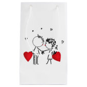 バ結婚ンタイン スモールペーパーバッグ (正面)