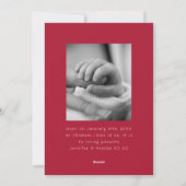 バ縁どモダンンバレンタイン シーズンカード (裏面)