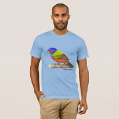バ色彩の鮮やかントTシャツ Tシャツ (正面フル)