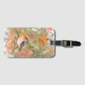 バ色彩の鮮やかードフラワーラゲージタグ ラゲッジタグ (正面横)