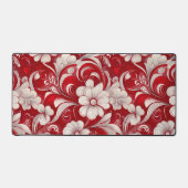 バ華美ン渦巻形のタイン愛の花 デスクマット (正面)